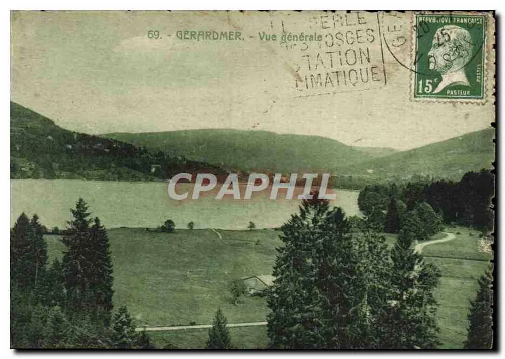 Gérardmer — Widok ogólny — Klimatyczna stacja — Wydawca: Gérardmer - Awers