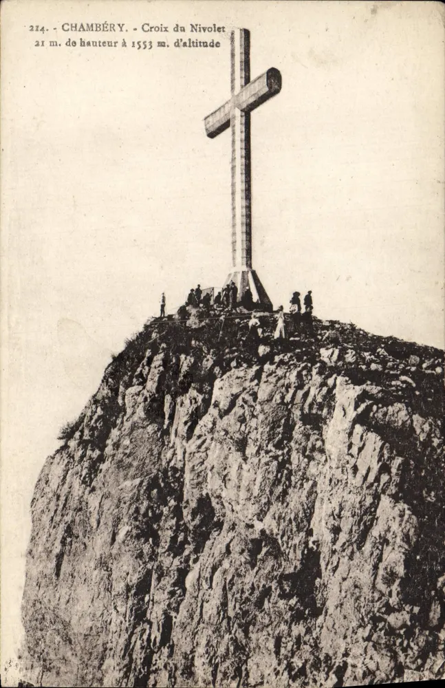 Chambéry - Cruz do Nivolet - 1553 m de altitude - Frente