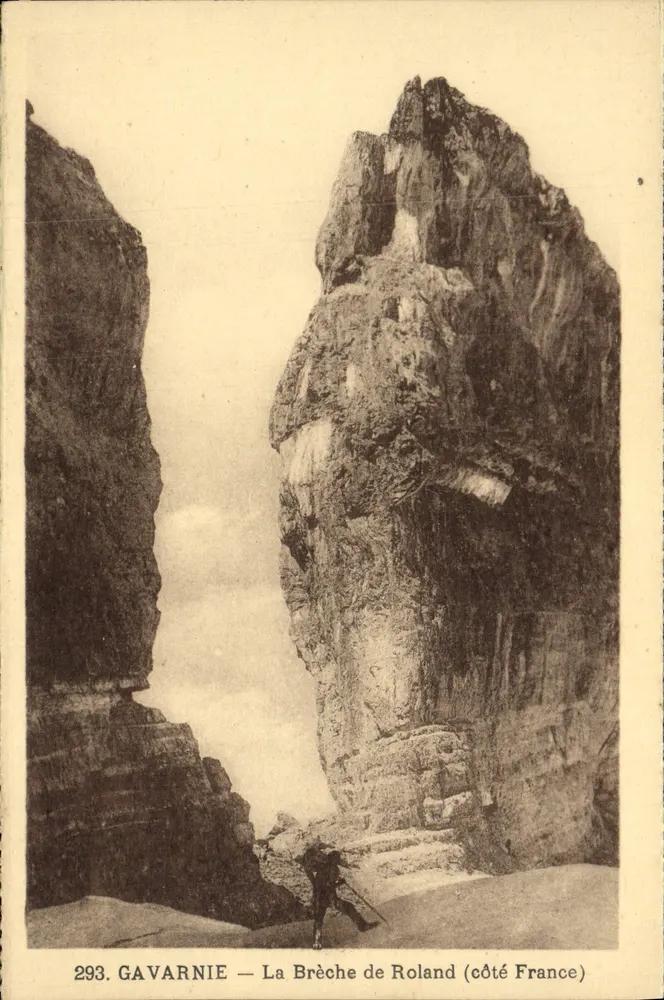 GAVARNIE — A Brecha de Roland (lado da França) — n° 293 - Frente