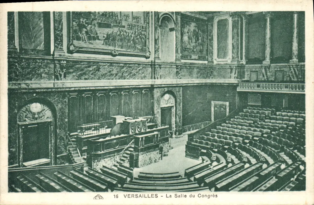 Versalhes - A Sala do Congresso — n° 16 - Frente