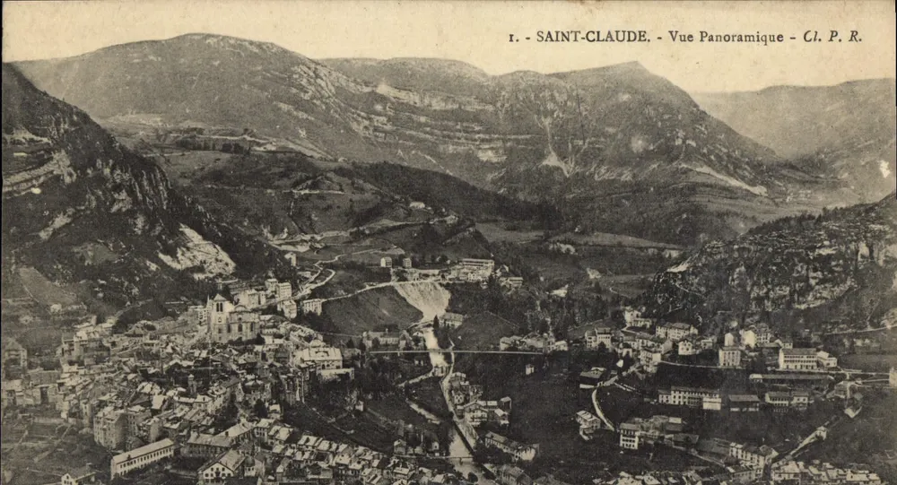 Saint-Claude - Vista Panorâmica - Cl. P. R. - Frente