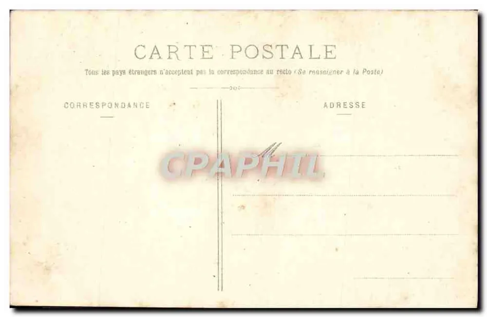 Rodovia aberta em meio a uma nevasca — Les Cévennes Illustrées — Imprimeries Réunies, Nancy, n° 219 - Verso