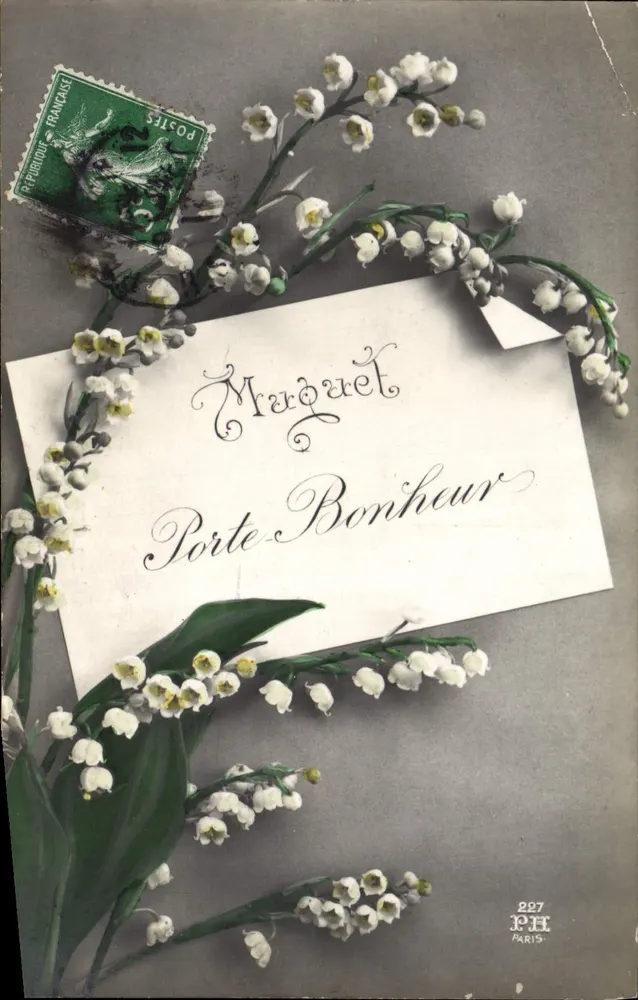 Lilie der Talschlucht — Glück — P.H. Paris n°227 - Vorderseite