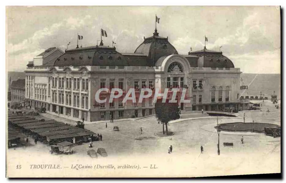 Trouville — O Casino (Durville, arquiteto) — LL. - Frente