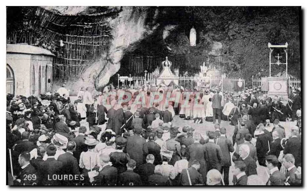 Lourdes — La Grotte de Massabielle — Verleger Lourdes, n° 269 - Vorderseite