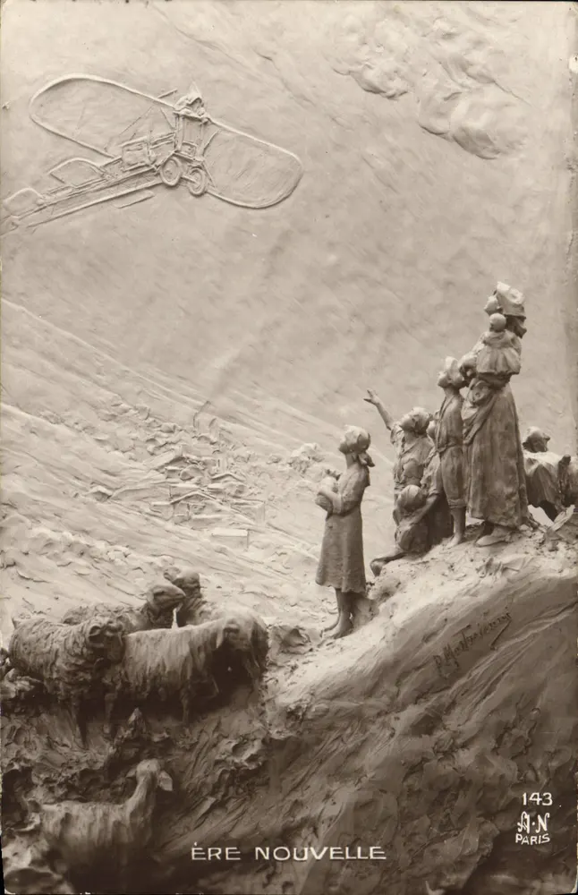 Neue Ära — Ära der Luftfahrt — P. Mottrieu, Paris, n° 143 - Vorderseite