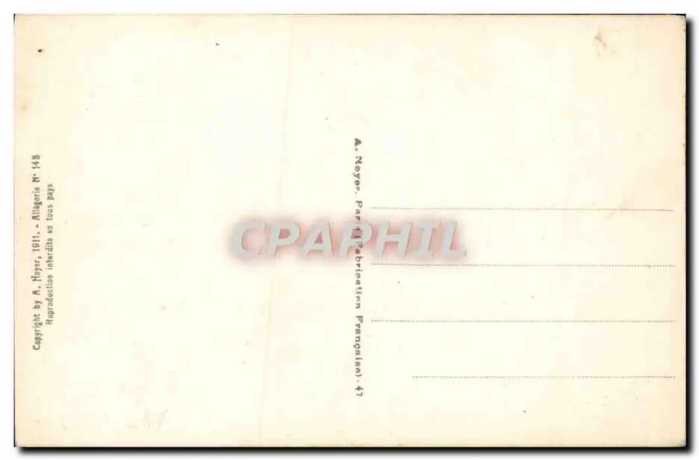 Neue Ära — Ära der Luftfahrt — P. Mottrieu, Paris, n° 143 - Rückseite