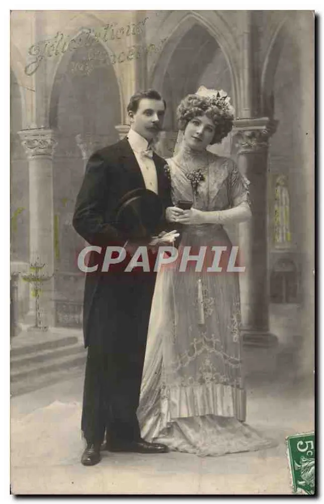 Elegantes Paar — Studio — Géraldine & Co. (Verlag) n° 5 - Vorderseite