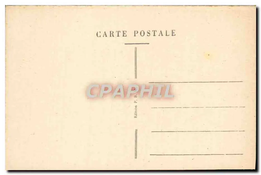 Metz — A Catedral — Edição P. B. - Verso