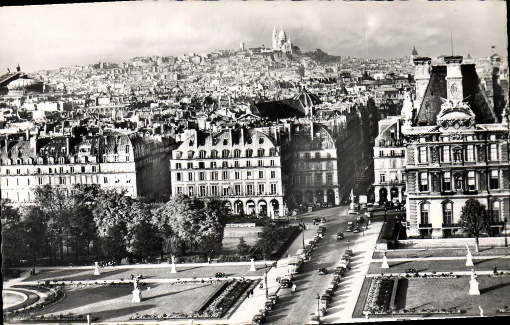 Paris von oben — Von den Tuileries zum Sacré-Cœur — Editions ALFA - Vorderseite