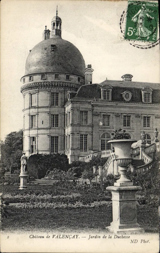 Schloss Valençay — Garten der Herzogin — ND Phot. - Vorderseite