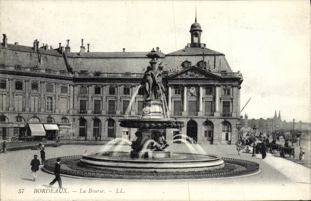 Bordeaux — A Bolsa — LL. — n°57 - Frente
