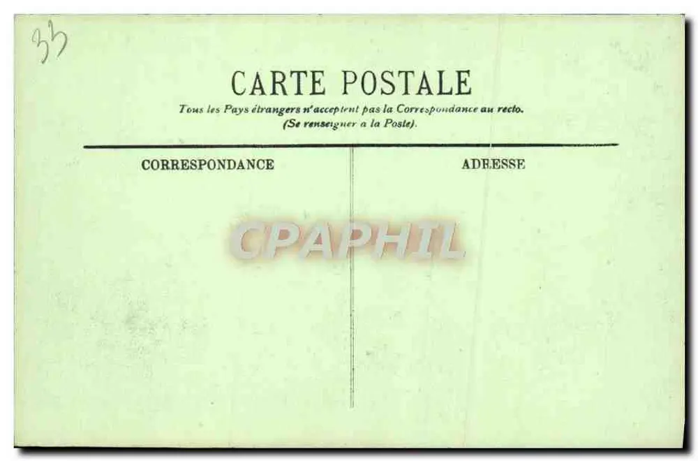 Bordeaux — A Bolsa — LL. — n°57 - Verso
