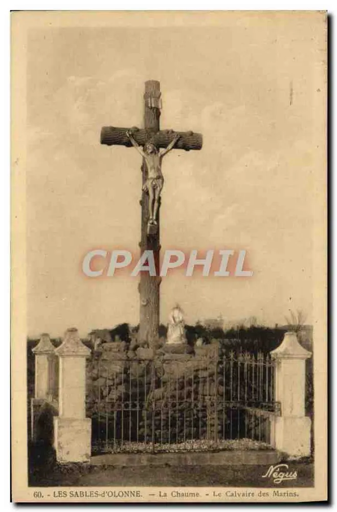 Les Sables-d'Olonne — La Chaume — Der Calvarienberg der Marines — Négris - Vorderseite