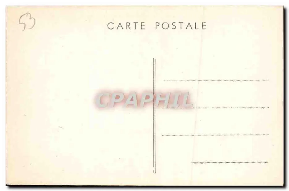 Bourgneuf-la-Forêt (Mayenne) — O Calvário — Ombier Imp. Macon - Verso