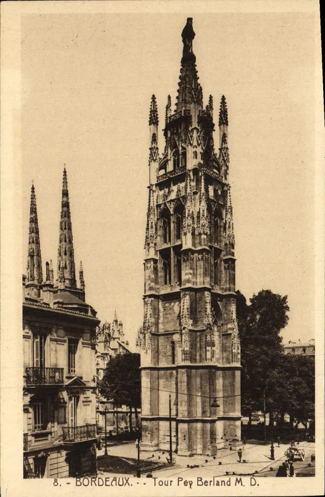 Bordeaux — Torre Pey Berland — M. D. (editor) - Frente