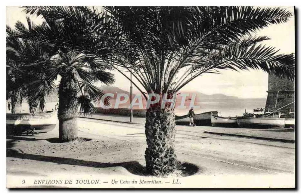 Umgebung von Toulon — Ein Eckbereich des Mourillon — LL. n°9 - Vorderseite