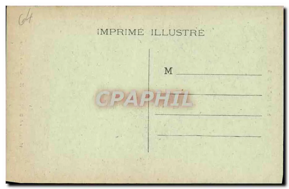 Grotten van BETHARRAM — Grote kolom — Uitgever: IMPRIMÉ ILLUSTRÉ - Achterkant