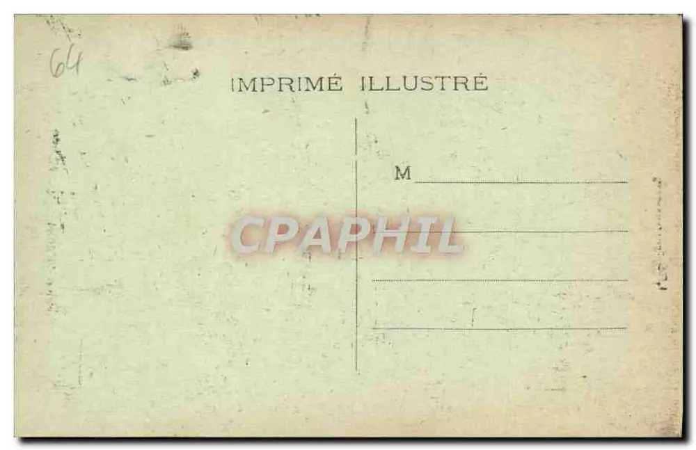 Grutas de BÉTHARRAM — A Cadeira — Editor Imprimé Illustré, n°10 - Verso