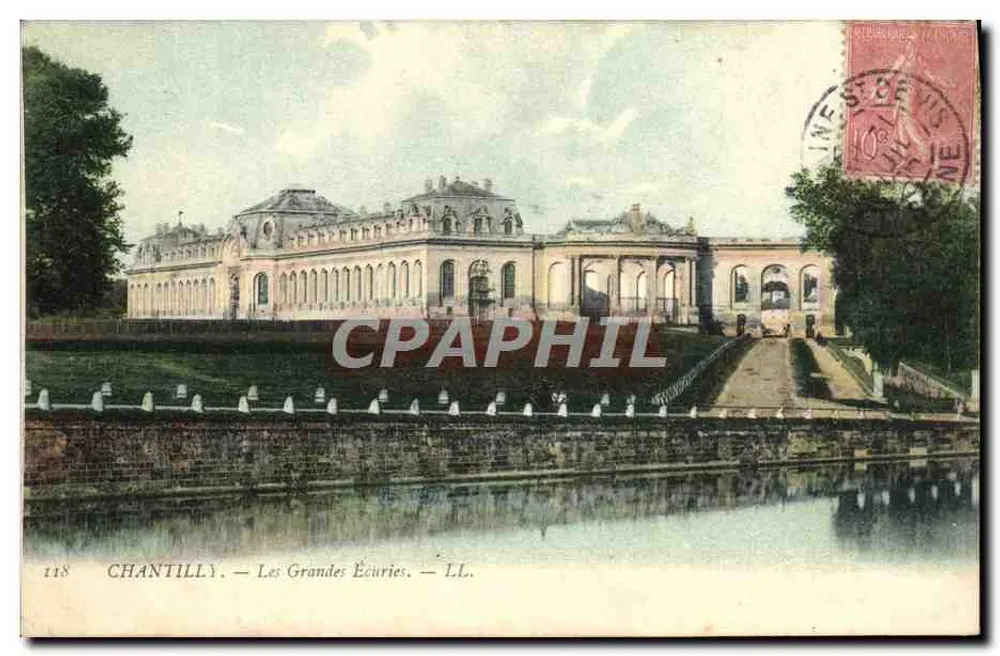 Chantilly — Les Grandes Écuries — LL. n°148 - Frente