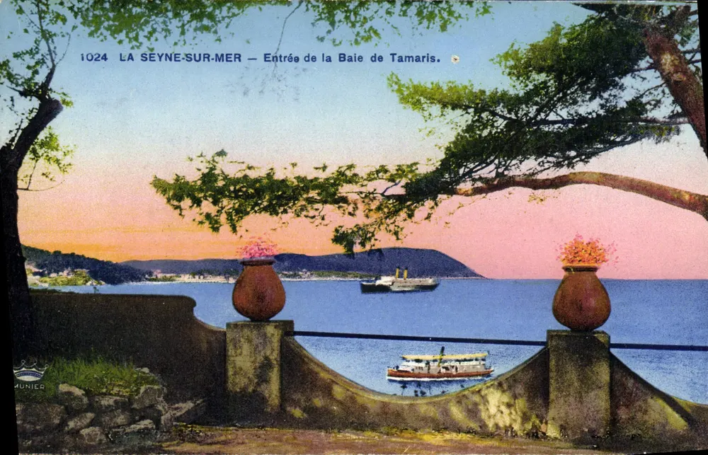 La Seyne-sur-Mer — Eingang zur Bucht von Tamaris — Munier, Nr. 1024 - Vorderseite