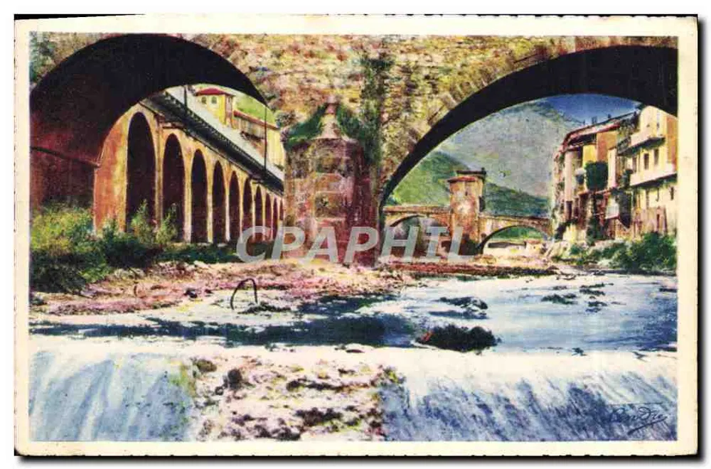 La Bevera und der Alte Brücke — Sospel — C.A.D.S.E. Grenoble - Vorderseite