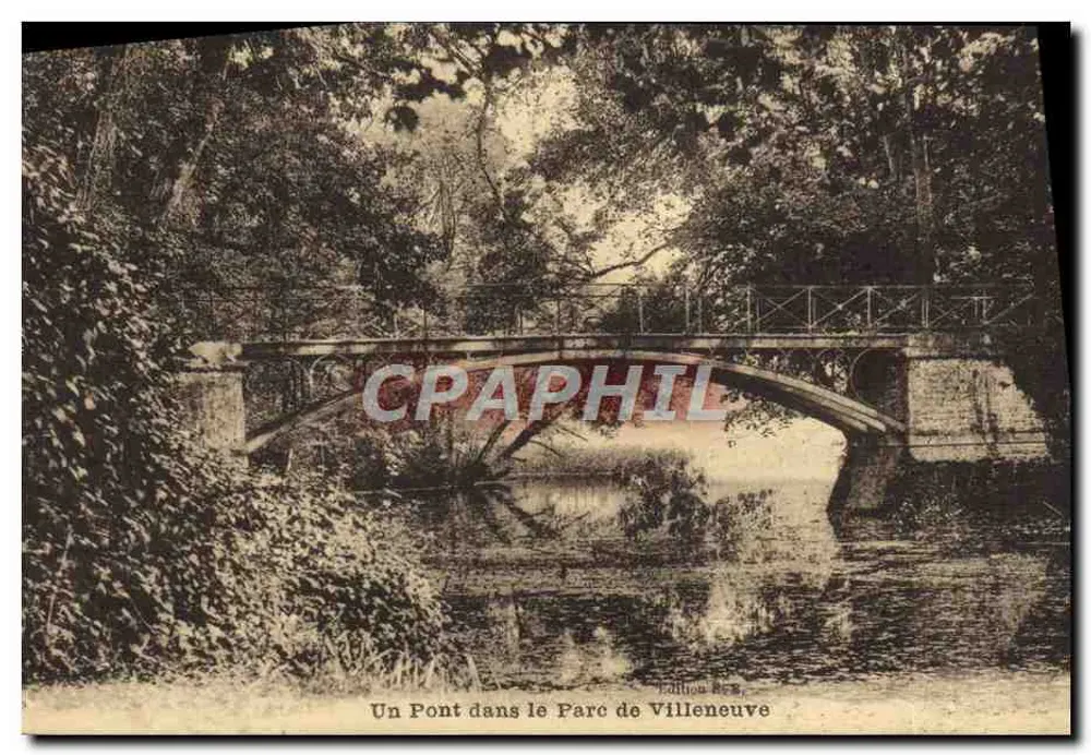 Um Ponte no Parque de Villeneuve — Edição P. S. - Frente