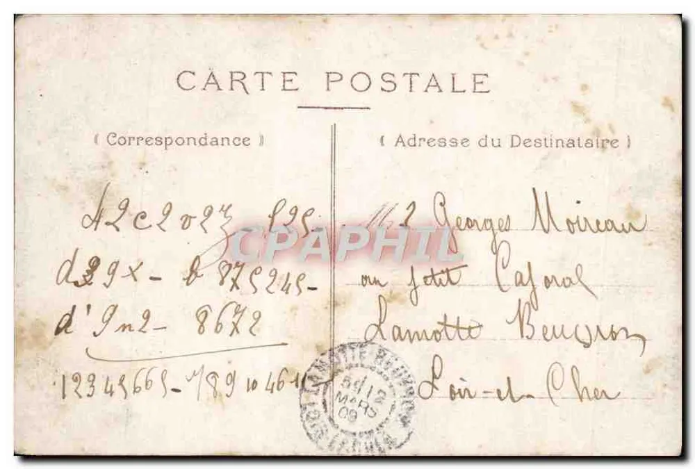 Frau in Abendkleid — Lender — Rewlindiger, Paris - Rückseite