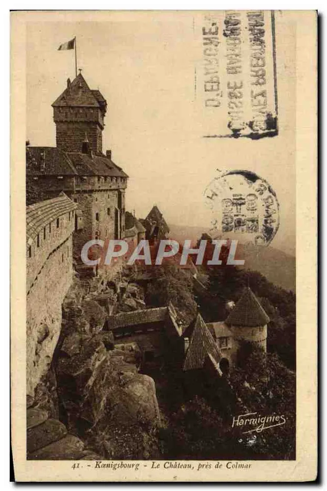 Kœnigsbourg - Le Château, près de Colmar — Édition Harmignies, n° 41 - Anverso