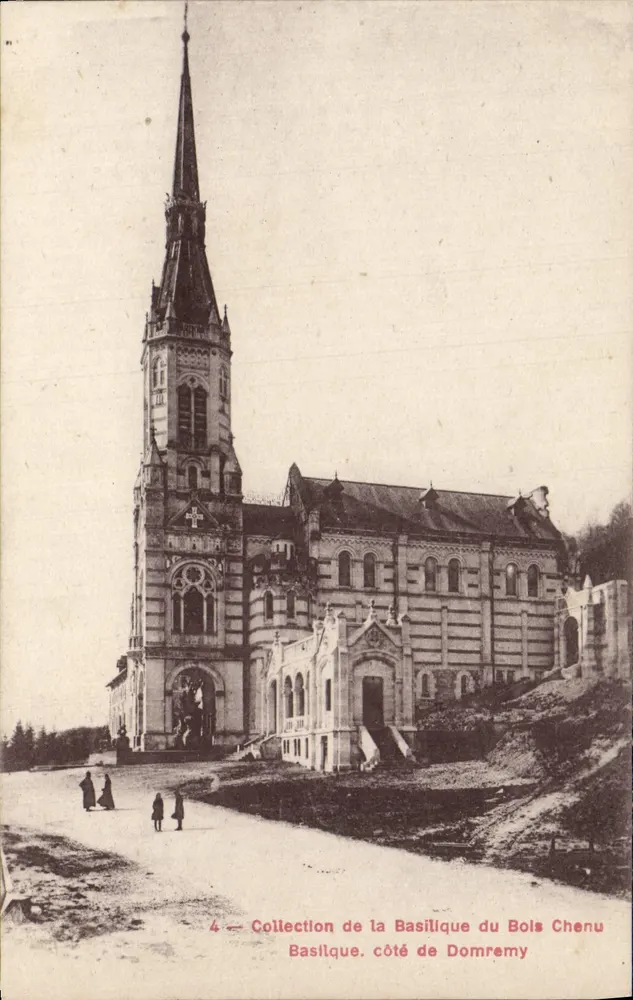 Basilika von Bois-Chenu — Blick von Domremy — Sammlung der Basilika von Bois-Chenu - Vorderseite