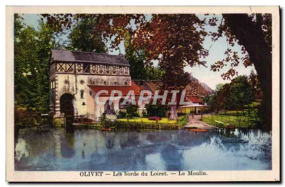 Olivet — Los bordes del Loiret — La Molina - Anverso