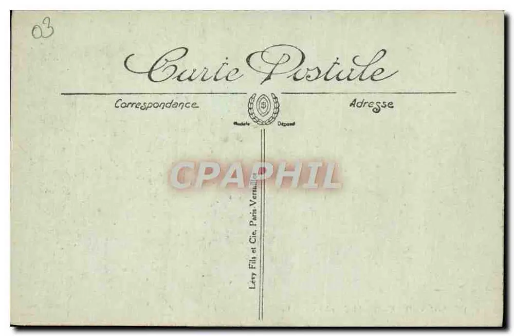 Bourbon-l'Archambault — Visão geral — LL — Selecta - Verso