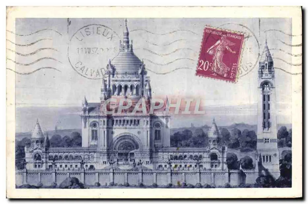 Basílica de Lisieux — Vista Geral do Projeto — Dräger-Paris - Frente