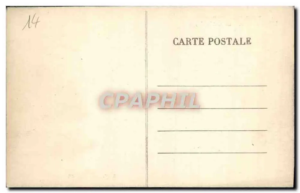 Dives-sur-Mer — A Igreja (Lado da Abside) — n°14 - Verso