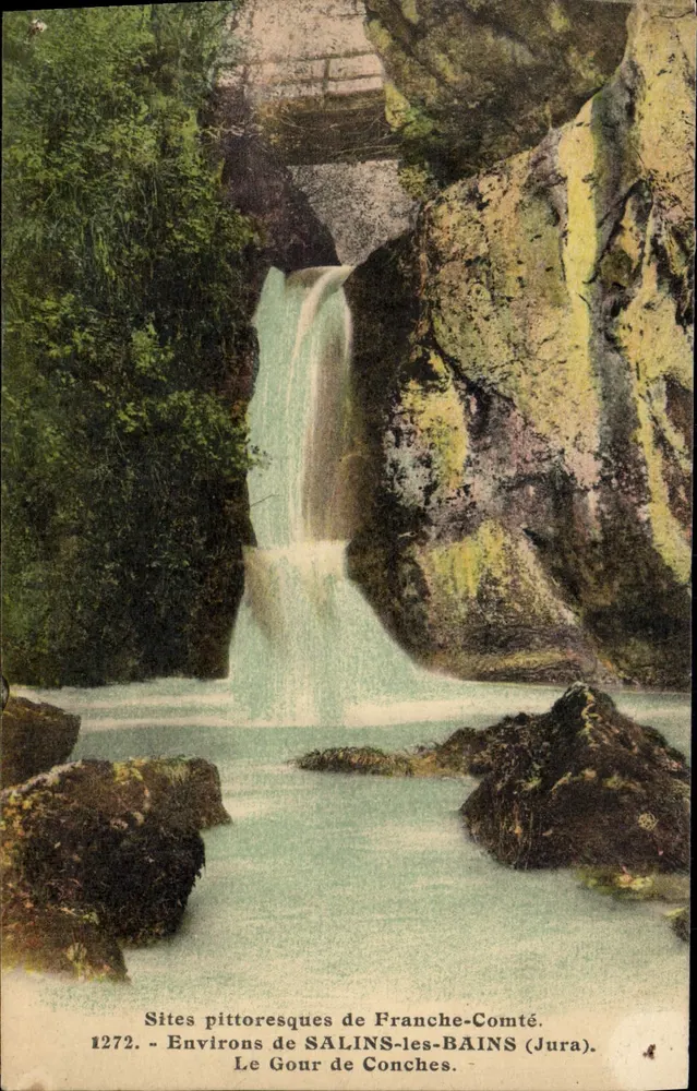 Le Gour de Conches — Pittoreske Orte der Franche-Comté — Serie 1272 - Vorderseite