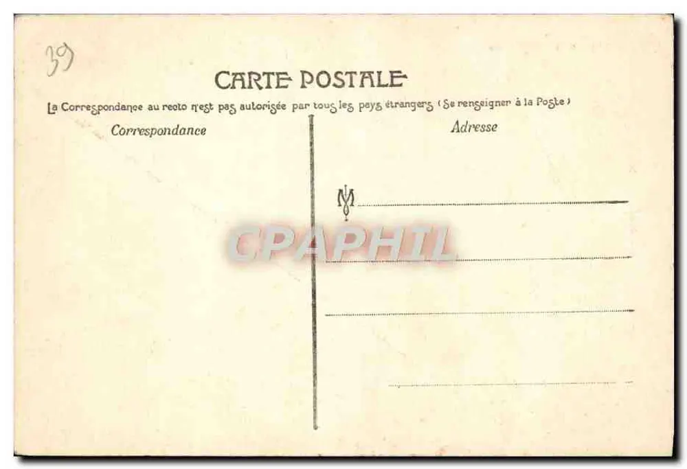 Salins-les-Bains (Jura) — Le Fort Belin — Librairie Davo-Mauves, N° 150 - Rückseite