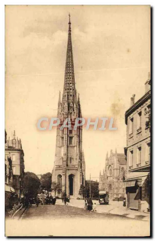 Flecha de São Miguel — Bordeaux — Fototipia Marcel Dalkey - Frente