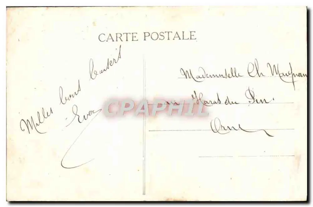 Litanias dos rapazes normandos para casar — Fot. & edição F. Maillaut — Caen - Verso