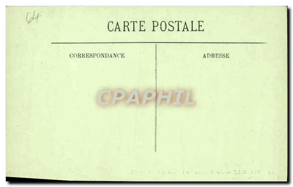 Blarritz — Die Bäder des alten Hafens und Villen — LL. - Rückseite