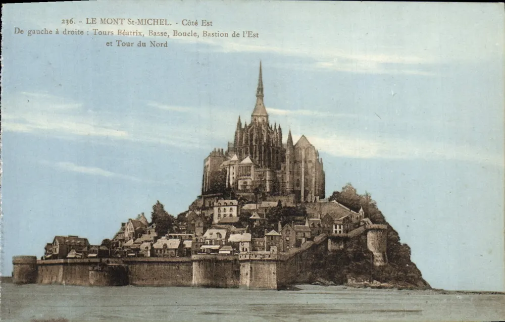 LE MONT ST-MICHEL - Côté Est - Laurent Niel, Kennes - Frente