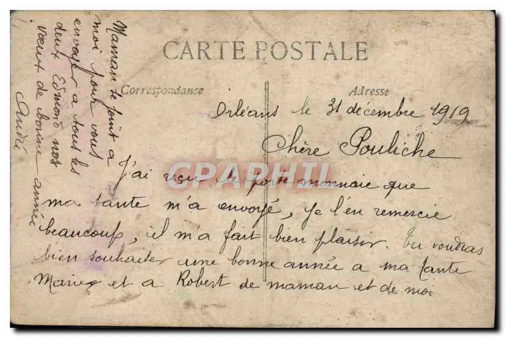 Homme en costume — portrait de studio avec bouquet — éditeur ATLAS, n° 2140 - Rückseite