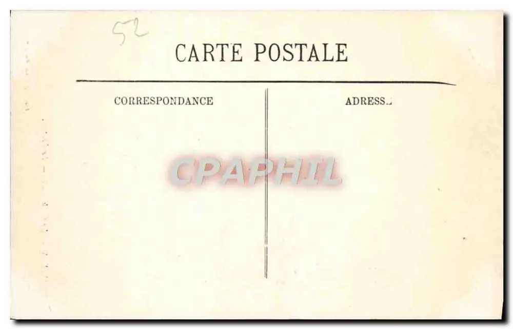 Langres — Katedra — Portal — Lib. Pap. Paul Mongin - Rewers