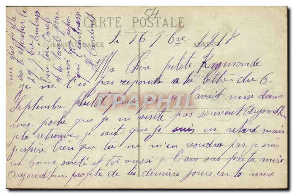 Lunéville — Igreja de São Jacinto — E. Hauteau, 15ª edição, Lunéville - Verso
