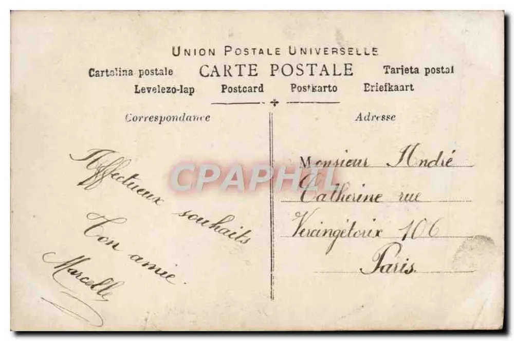 Menina sentada entre rosas — Paris — editor Paris, n° 2295 - Verso