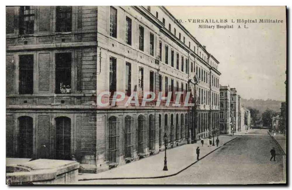 Versailles — Militärkrankenhaus A I. — A. Leconte, Paris - Vorderseite