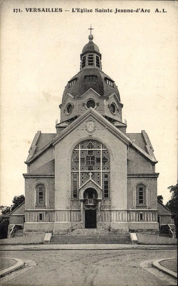 Versailles – A Igreja de Santa Joana d'Arc – A.L. n°171 - Frente