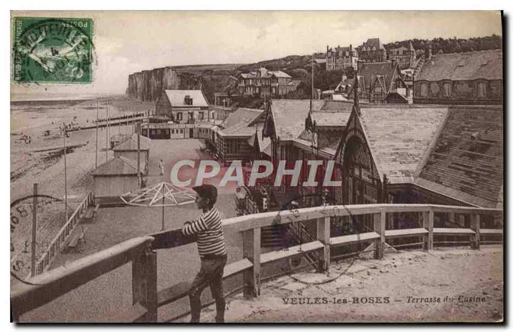 Veuves-les-Roses — Terrasse do Casino — editor não identificado, número de série não visível - Frente