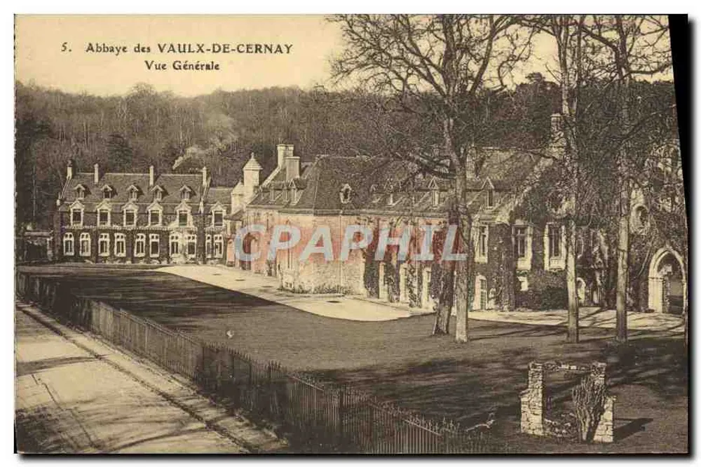 Abbazia dei Vaulx-de-Cernay — Vista Generale — editore non visibile - Recto