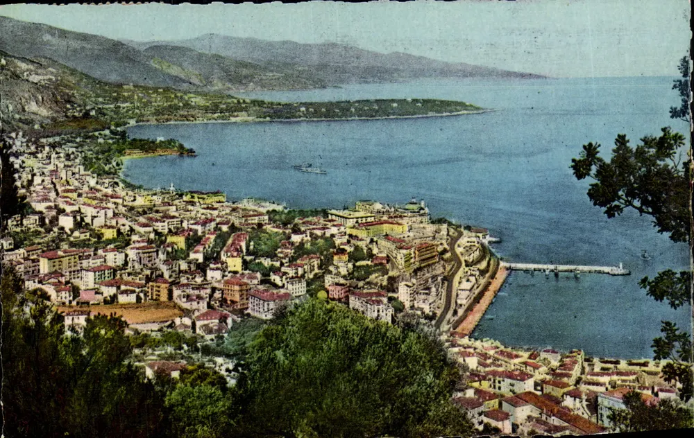 Allgemeiner Blick auf Monte-Carlo und Cap-Martin — Fürstentum Monaco — ADIA-Editionen, Nr. 12.543 - Vorderseite
