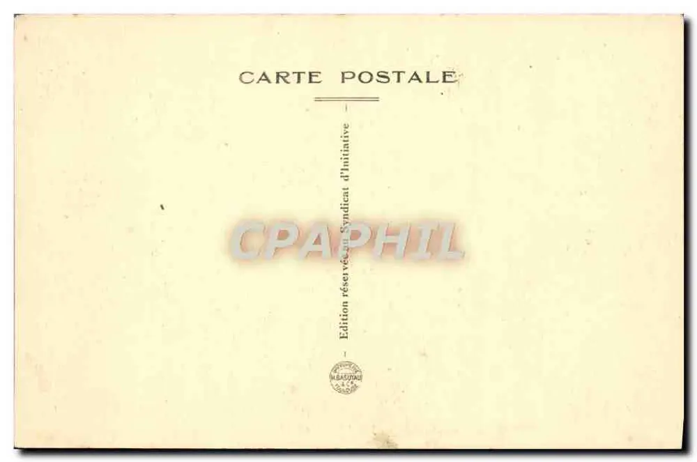 Semur — Os Quais e o Ponte Pinard — Edição do Syndicat d'Initiative de Semur-en-Auxois - Verso